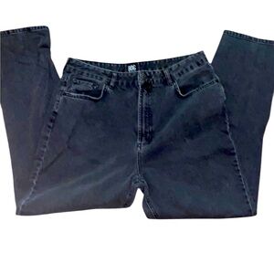 BDG Black Women’s Straight Leg Jeans W32 | 100% Cotton Denim